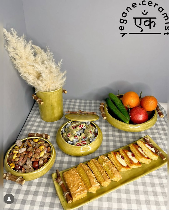 سرویس پذیرایی ترکیب چوب طبیعی سرامیک