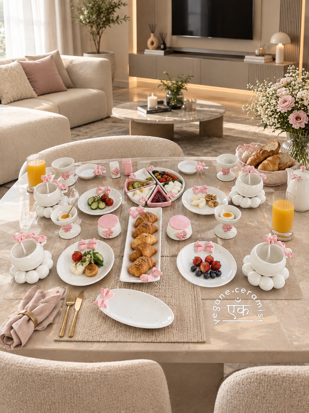 سرویس صبحانه خوری پاپیون